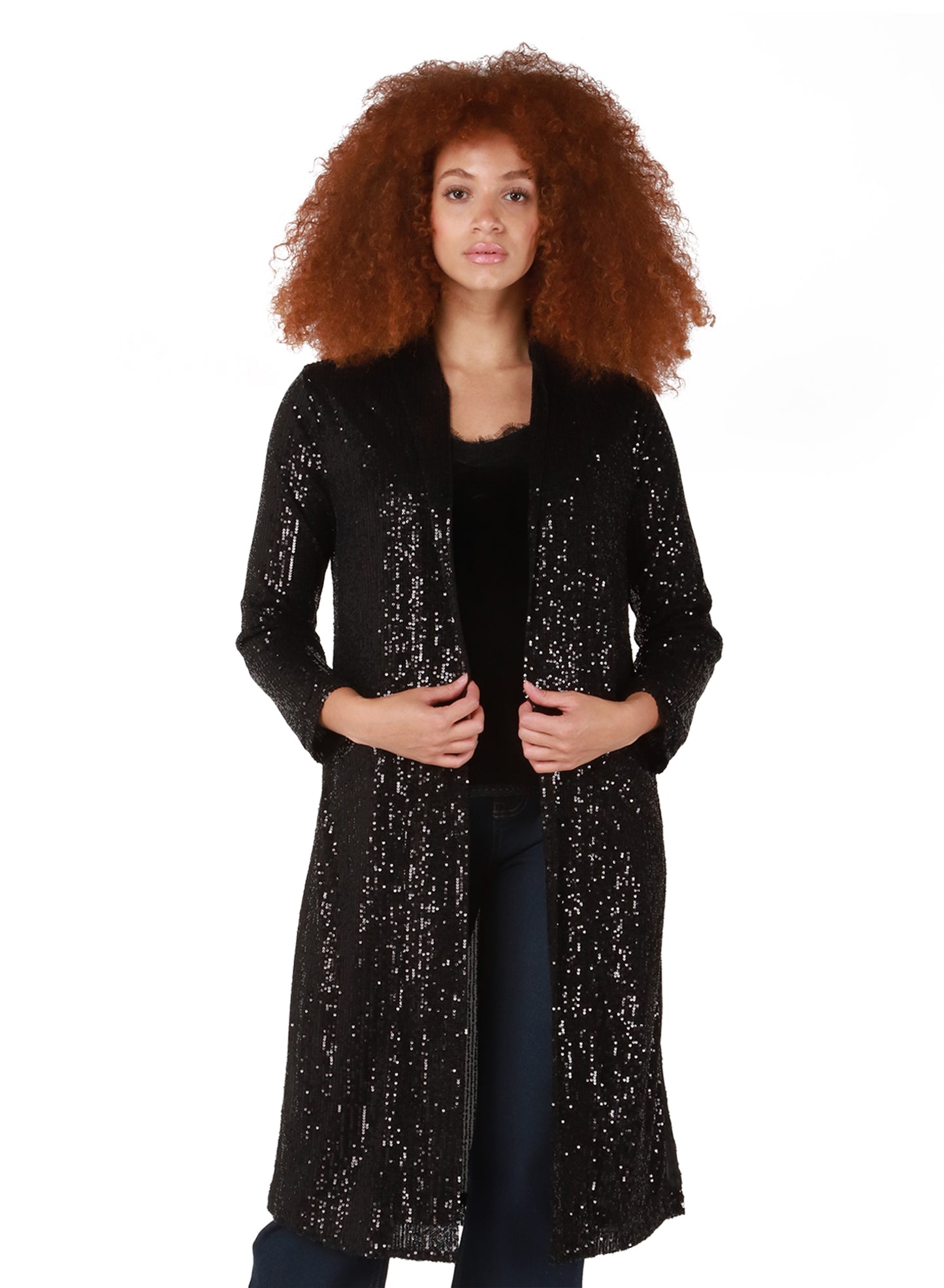 Dex Sparkle City Sequin Duster