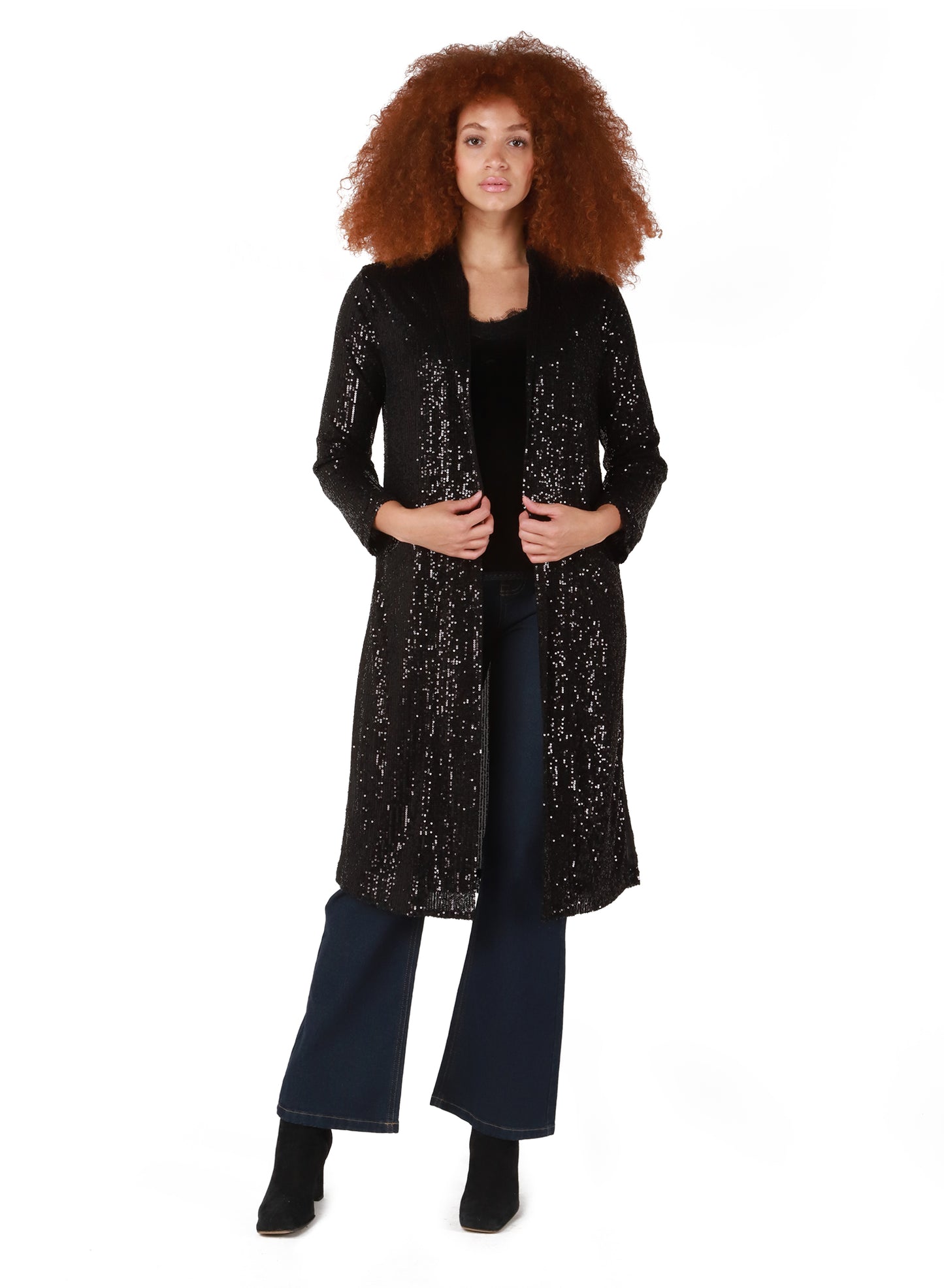 Dex Sparkle City Sequin Duster