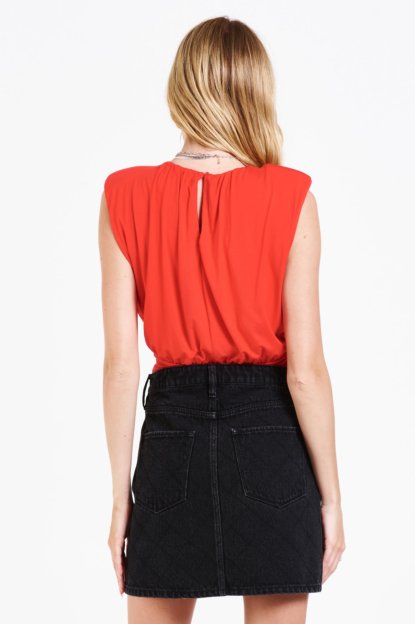 Dear John Nadia Shoulder Pad Top