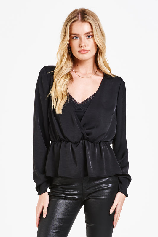 Dear John Paola Peplum Top