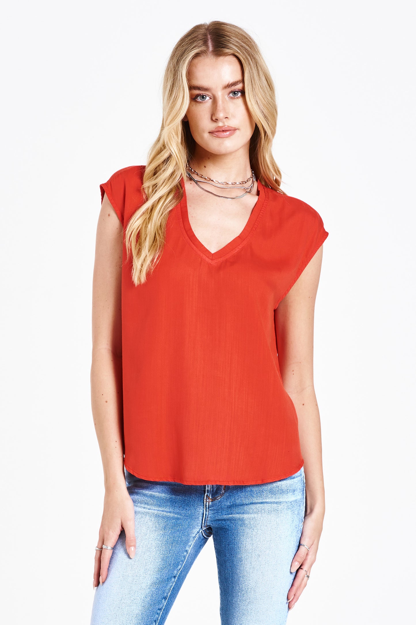 Dear John Yanis V-Neck Top