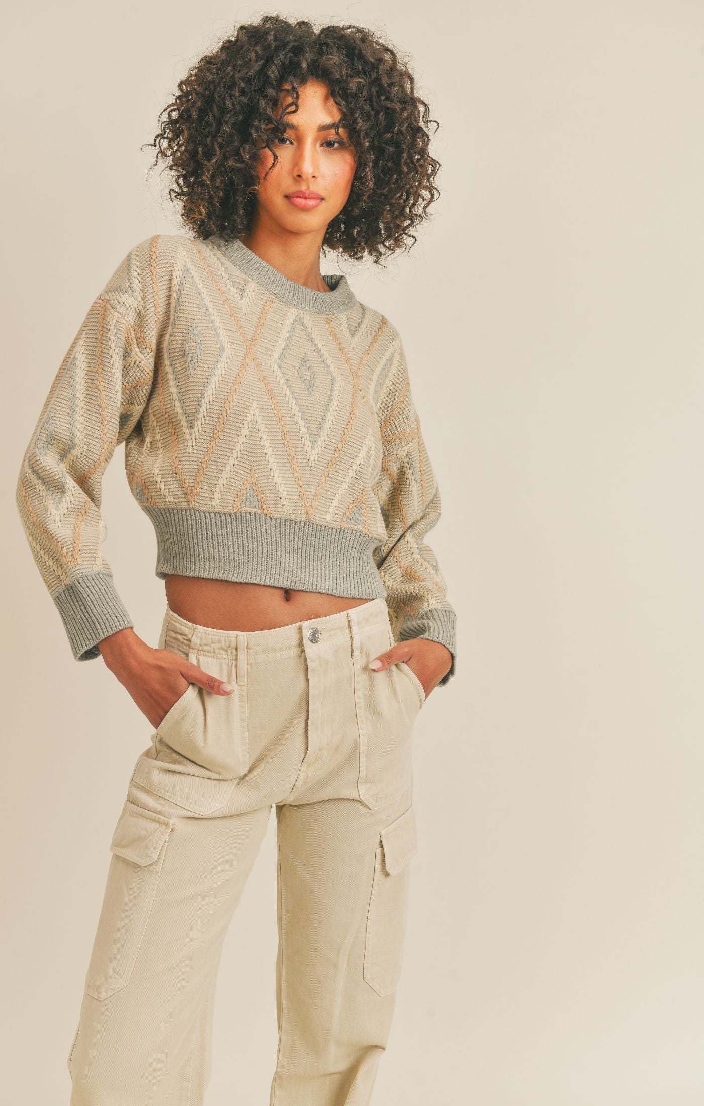 Sage the Label Kicks On Sweater