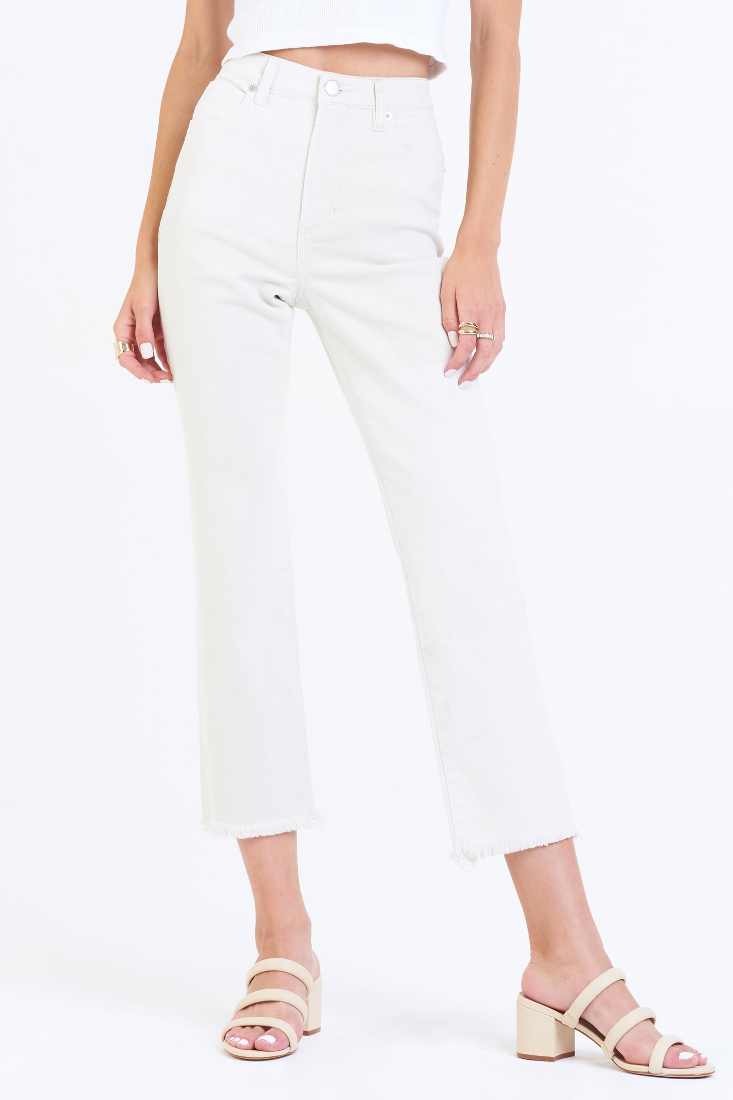 Dear John Frankie Pristine Super High Rise Crop